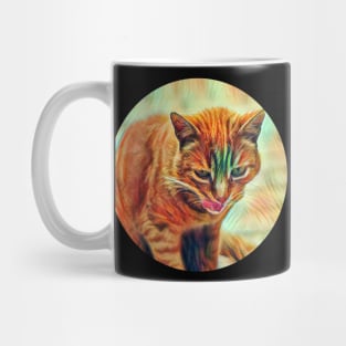 Amusing floppy cat Mug